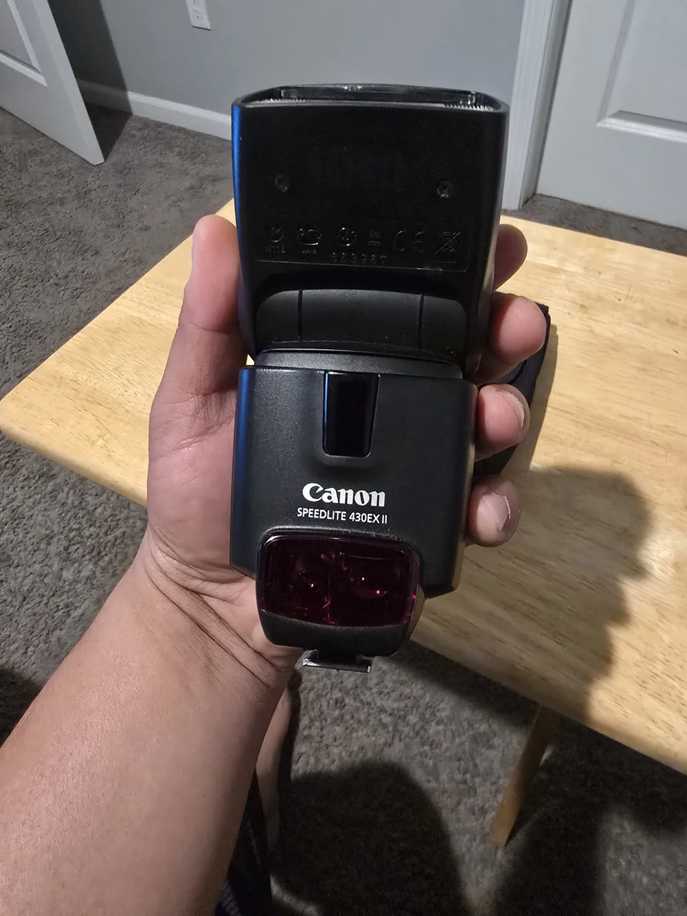 Canon Speedlite 430EX II Digital Camera Flash + Case *GOOD CONDITION*